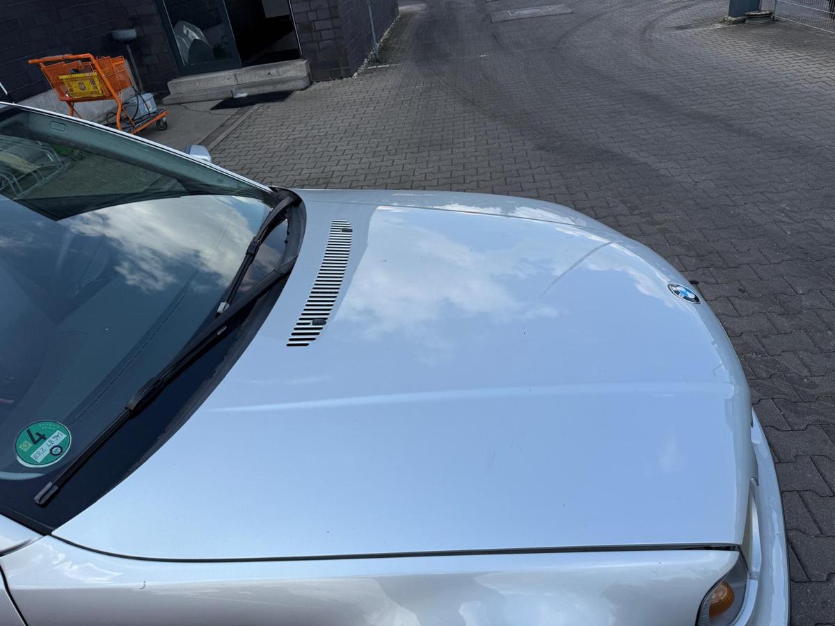 BMW E46 Compact original Motorhaube 354 Titansilber Metallic BJ04